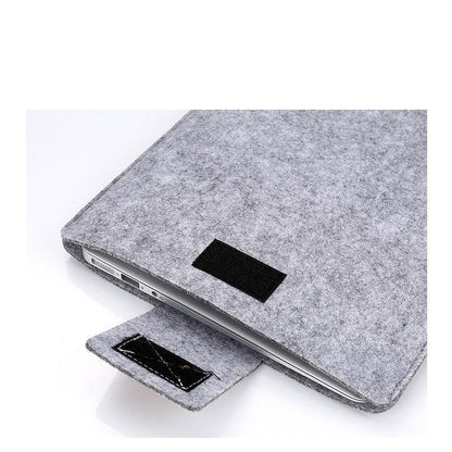 MacBook Pro sleeve Dark gray wool felt case, compatible with MacBook Air, 13-inch V1237-ZY-506-0701