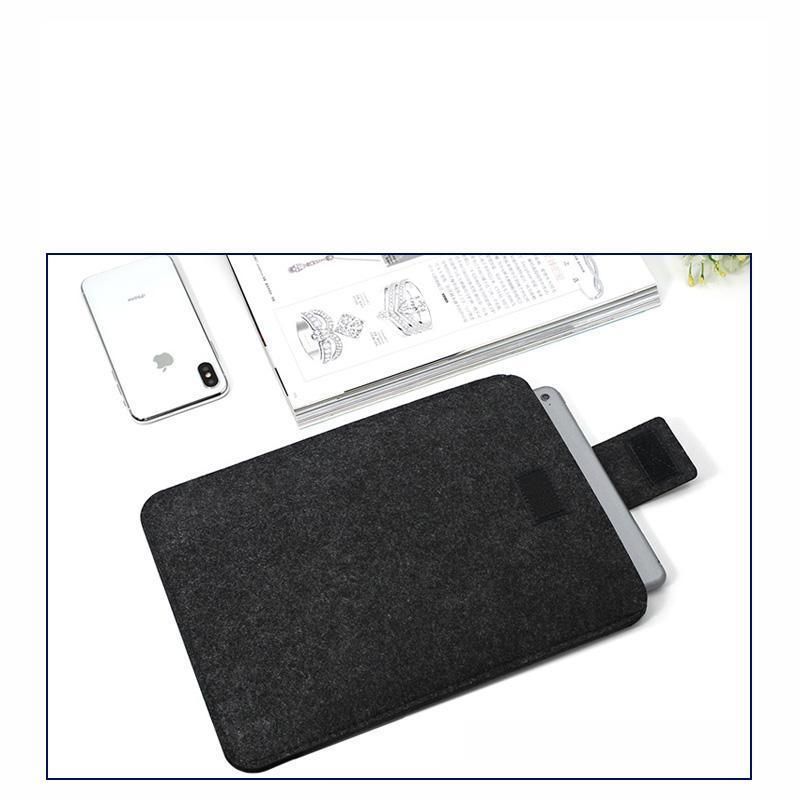 MacBook Pro sleeve Dark gray wool felt case, compatible with MacBook Air, 13-inch V1237-ZY-506-0701
