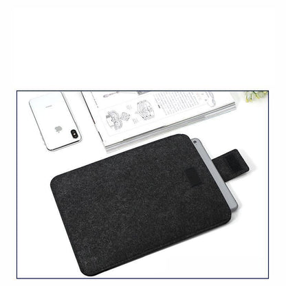 MacBook Pro sleeve Dark gray wool felt case, compatible with MacBook Air, 13-inch V1237-ZY-506-0701