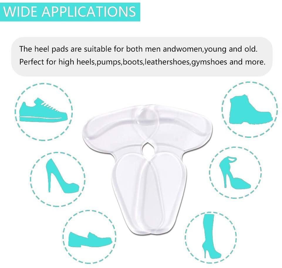 Heel Inserts 2-pack Soft Effective Beige Shoe Inserts V1237-ZY-506-0707