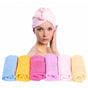 Microfiber Hair Turban Towel, Purple V1237-ZY-506-0719