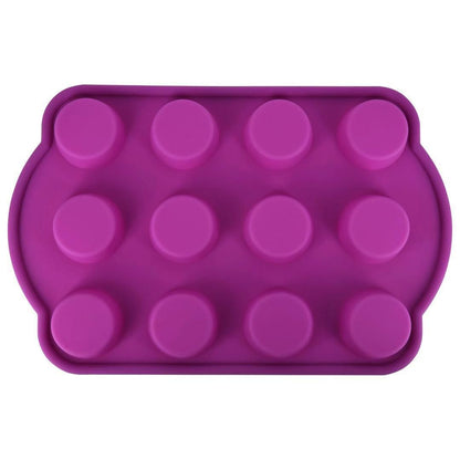Mini Muffin Tray, Purple, Baking Tin for Muffins V1237-ZY-506-0721