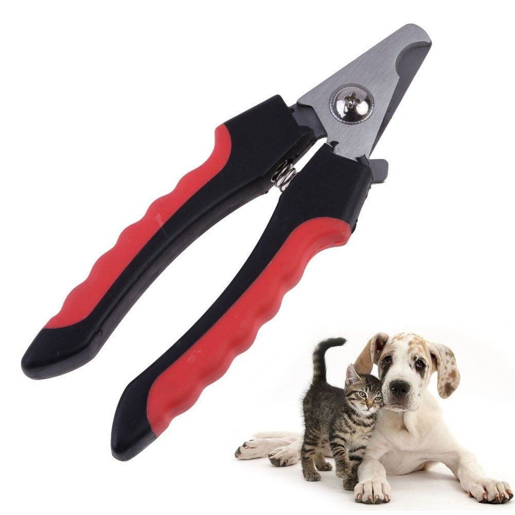 Dog Nail Clippers for Dogs & Cats, Black, Animal Nail Scissors V1237-ZY-506-0722