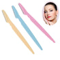 3-Pack Eyebrow and Beard Knife Set, Multicolor V1237-ZY-506-0724