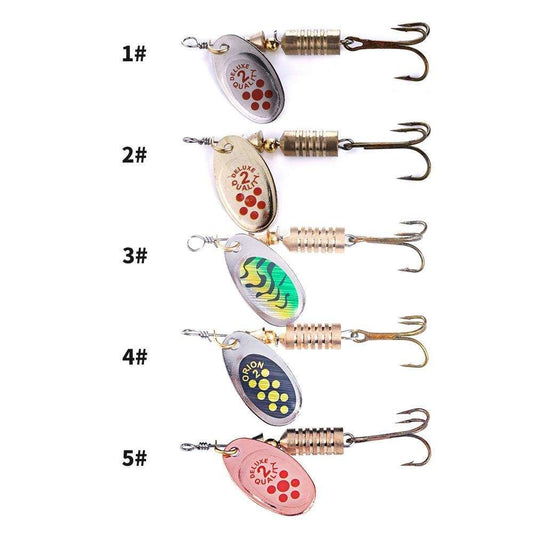 10pcs MultiColor Spinners in Practical Box V1237-ZY-506-0725