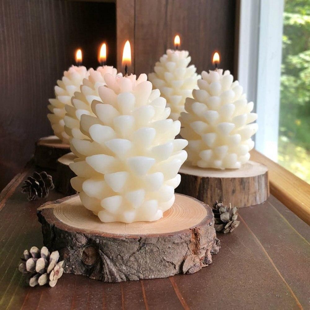 Cone candle molds DIY pink, 1 pack V1237-ZY-506-0731