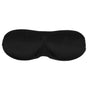 3D Sleep Mask Eye Mask Blindfold Black V1237-ZY-506-0732