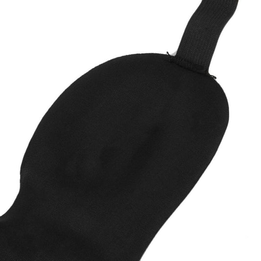 3D Sleep Mask Eye Mask Blindfold Black V1237-ZY-506-0732