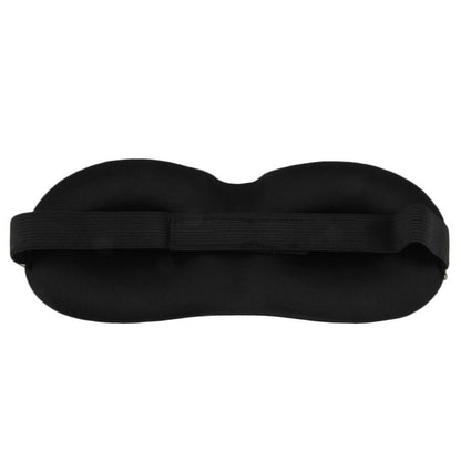 3D Sleep Mask Eye Mask Blindfold Black V1237-ZY-506-0732