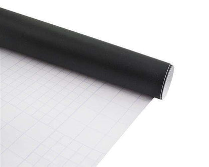 Reusable Self-Adhesive Chalk Poster with Crayons, Black V1237-ZY-506-0733