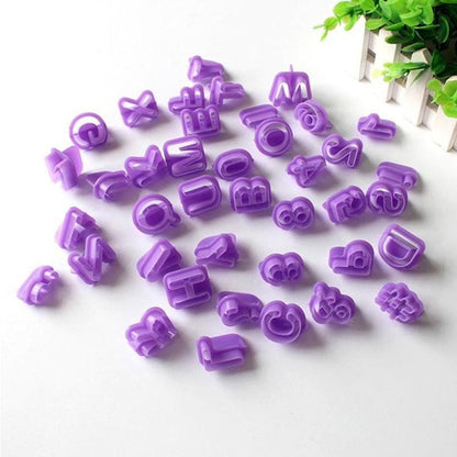 Alphabet Letter Number Cutters for Baking, 26 Characters, 3.5 cm V1237-ZY-506-0739