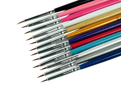 Nail brush for nail art, 1pc V1237-ZY-506-0740