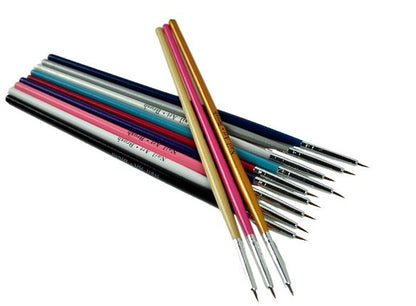 Nail brush for nail art, 1pc V1237-ZY-506-0740