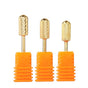 Electric File Bits Gold, Rounded Grov Grit V1237-ZY-506-0743