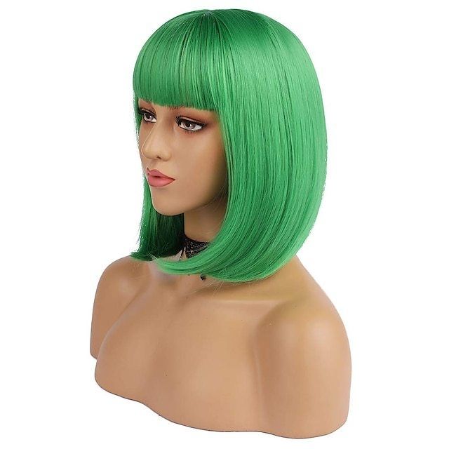 Black Synthetic Wig for Party Pride Parades Cosplay V1237-ZY-506-0761