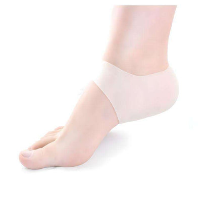 2-pack Transparent Silicone Heel Protectors, Shoe Inserts V1237-ZY-506-0770