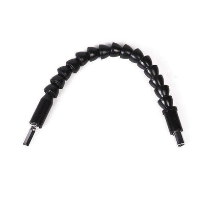 Flexible Drill Extension Bit, 20cm, Black, Compatible with Drills & Screwdrivers V1237-ZY-506-0798
