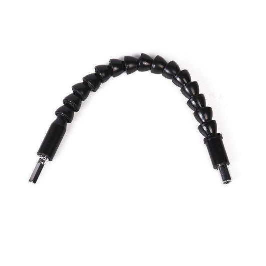 Flexible Drill Extension Bit, 20cm, Black, Compatible with Drills & Screwdrivers V1237-ZY-506-0798
