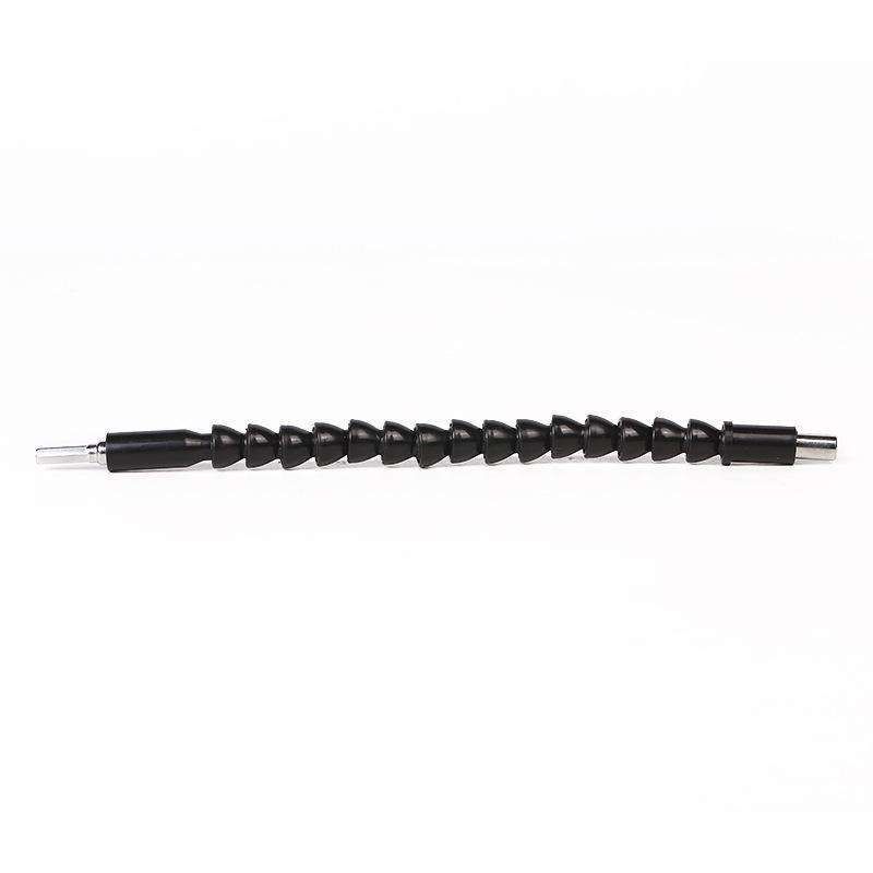 Flexible Drill Extension Bit, 20cm, Black, Compatible with Drills & Screwdrivers V1237-ZY-506-0798
