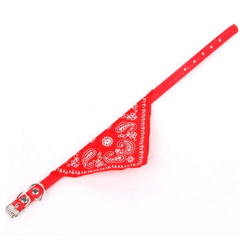 Blue Dog Cat Collar Bandana Scrunchie Scarf V1237-ZY-506-0809