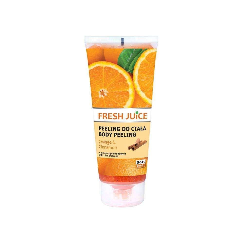 Body scrub Orange & cinnamon 200ml, body peeling V1237-ZY-506-0813