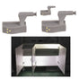 3-pack Universal LED Hinge Sensor Light for Cabinet Wardrobe Kitchen Night Light, Grey V1237-ZY-506-0819