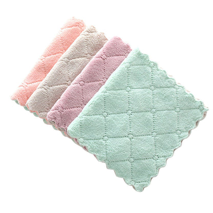 2pcs Microfiber Cloth, Super Absorbent Dishcloth V1237-ZY-506-0820