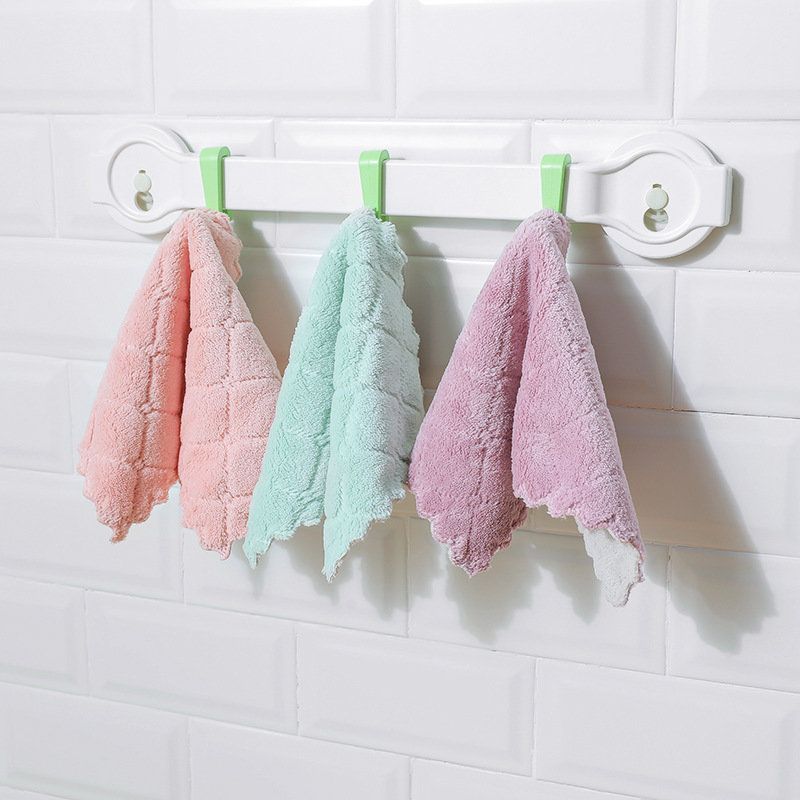 2pcs Microfiber Cloth, Super Absorbent Dishcloth V1237-ZY-506-0820