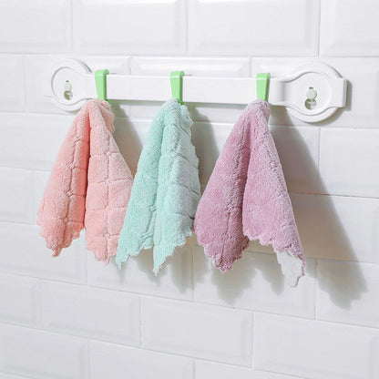 2pcs Microfiber Cloth, Super Absorbent Dishcloth V1237-ZY-506-0820