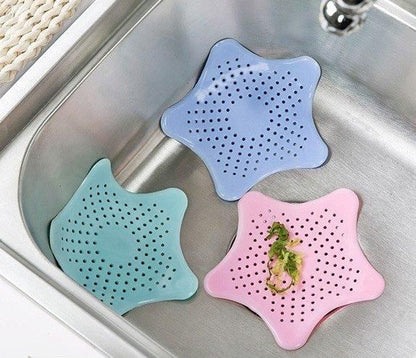 Silicone sink drain filter for bathtub and shower, white V1237-ZY-506-0822