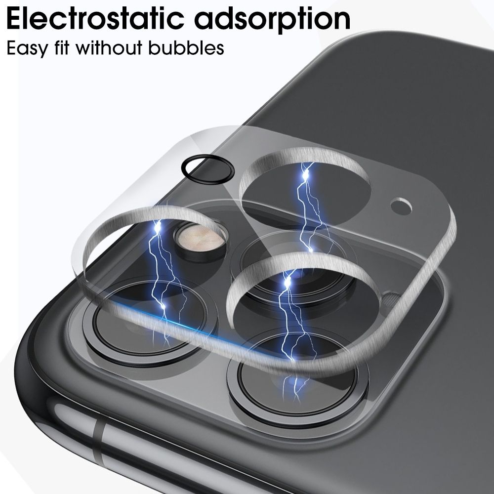 Tempered Glass Lens Protector for iPhone 15, Transparent, Compatible with iPhone 15 V1237-ZY-506-0828