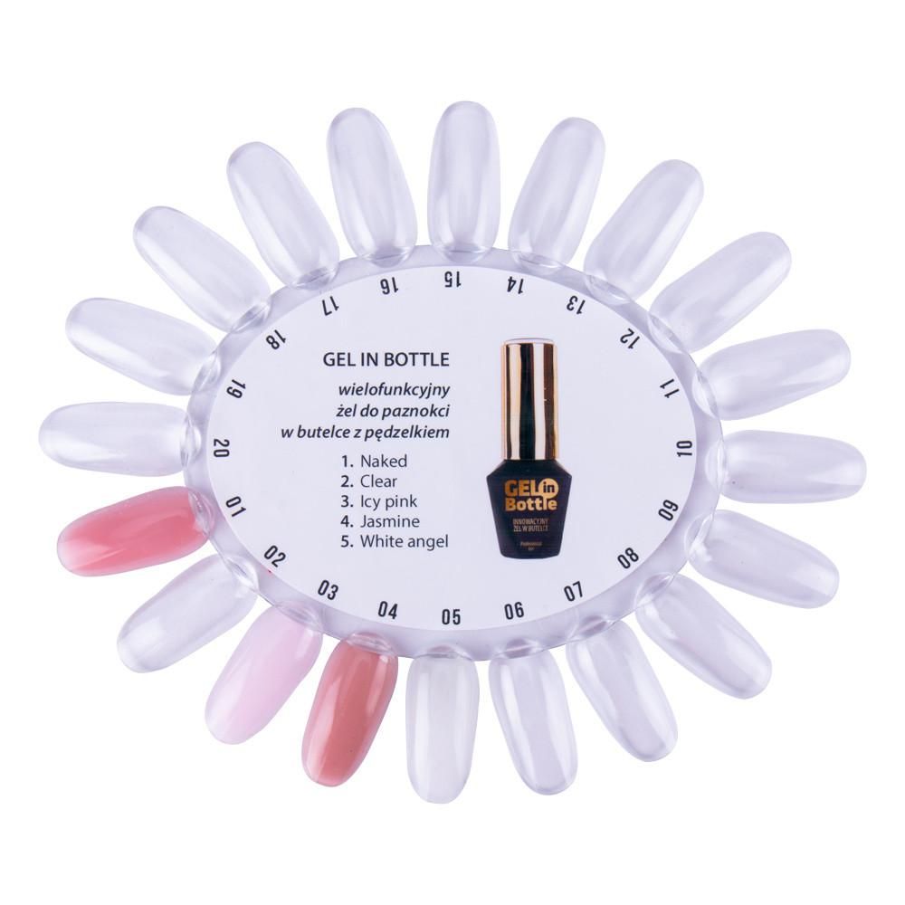 Mollylac UV LED Gel 10g, Icy Pink Base Coat, Compatible with Mollylac V1237-ZY-506-0832