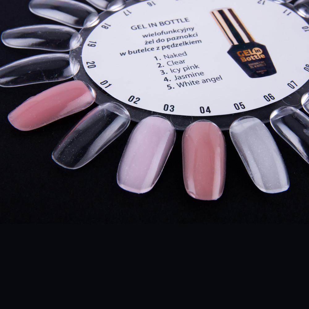 Mollylac UV LED Gel 10g, Icy Pink Base Coat, Compatible with Mollylac V1237-ZY-506-0832
