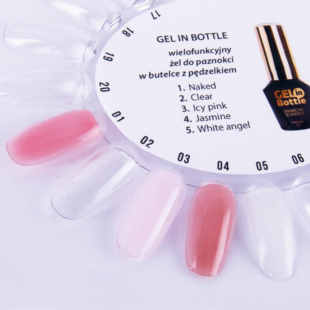Mollylac UV LED Gel 10g, Icy Pink Base Coat, Compatible with Mollylac V1237-ZY-506-0832