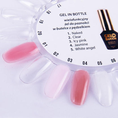 Mollylac UV LED Gel 10g, Icy Pink Base Coat, Compatible with Mollylac V1237-ZY-506-0832