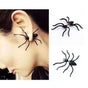 Black Spider Halloween Earrings, 2 Pieces V1237-ZY-506-0833