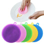 Silicone sponge for dishes, multi-color, with Magnic silicone dish sponge washing scrubber V1237-ZY-506-0860