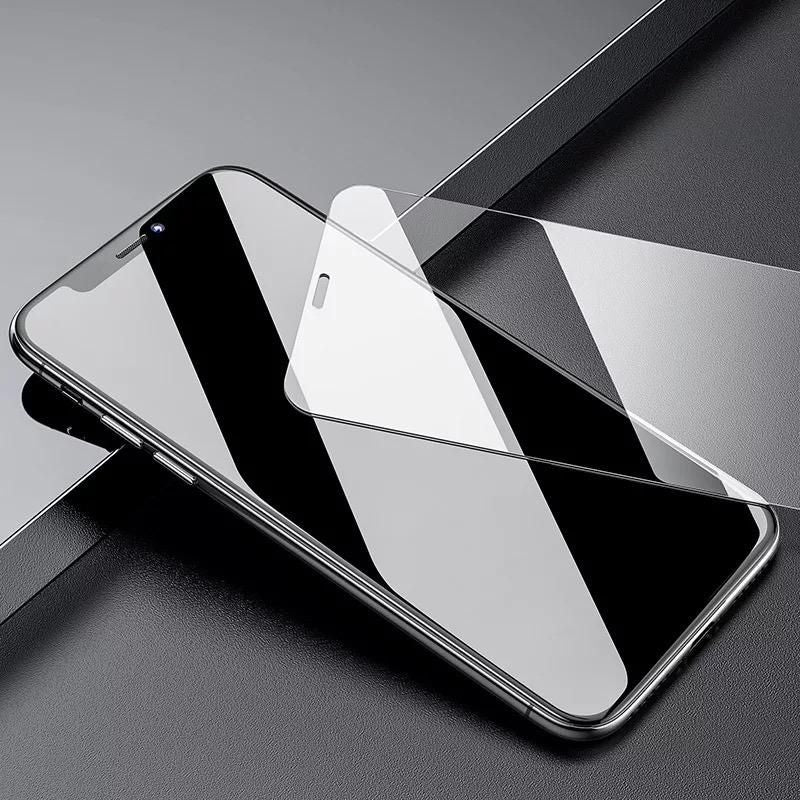 2pcs Tempered Glass Screen Protector for iPhone 12 12 Pro, Transparent V1237-ZY-506-0861