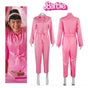 Barbie Jumpsuit Costume Light Pink, Size S for Halloween Cosplay V1237-ZY-506-0862