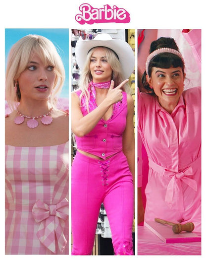 Barbie Jumpsuit Costume Light Pink, Size S for Halloween Cosplay V1237-ZY-506-0862