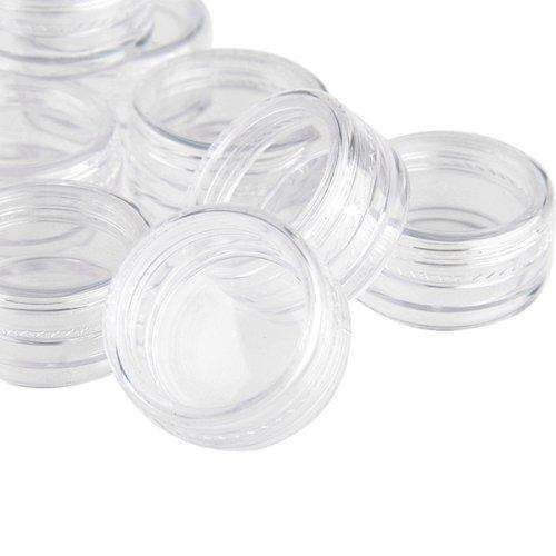 10pcs 5ml transparent storage jars, 5ml V1237-ZY-506-0867