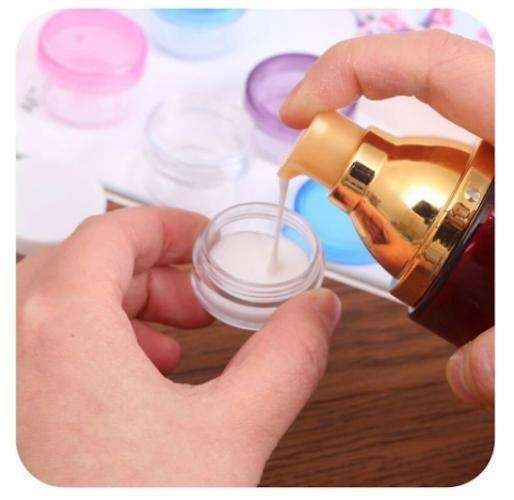 10pcs 5ml transparent storage jars, 5ml V1237-ZY-506-0867