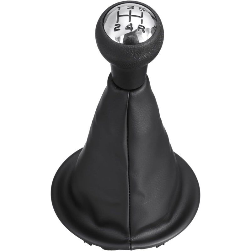 5 Speed Gear Shift Knob and Gaiter Compatible with Citroen C3 and Peugeot Partner 2008 to 2021 V1237-ZY-522-0002