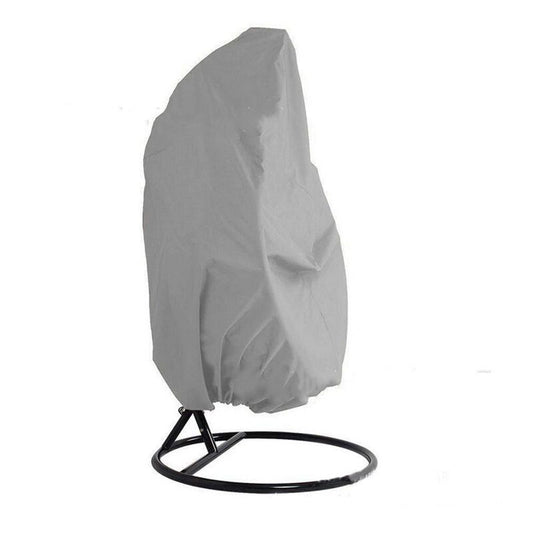 Hanging Chair Cover 210D Oxford Waterproof Windproof Anti UV Outdoor Egg Chair Cover Grey, 115 x 190cm V1237-ZY-522-0006
