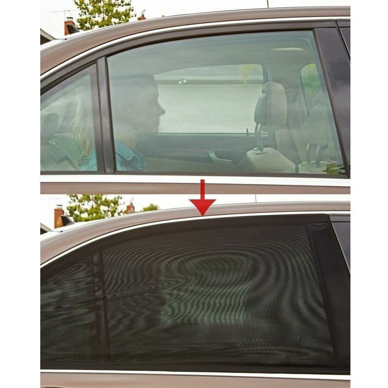 2 Pack Car Window Sunshades Interior Accessories V1237-ZY-522-0007