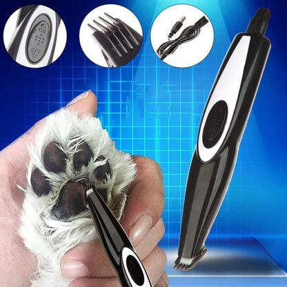 USB Rechargeable Cordless Pet Hair Trimmer for Dogs and Cats Paws Ears and Face V1237-ZY-522-0012