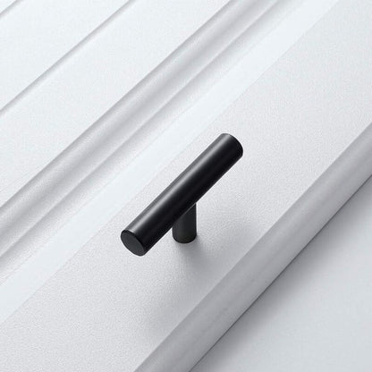10 Pack Black Stainless Steel Kitchen Cabinet Door Handles, 50mm Hole Spacing V1237-ZY-522-0014