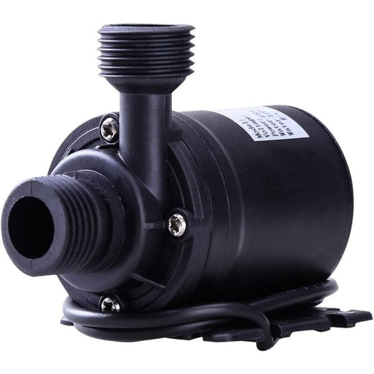 DC 12V Brushless Submersible Water Pump for Fountain Pool Solar Circulation, 800L per Hour 5M Lift V1237-ZY-522-0015