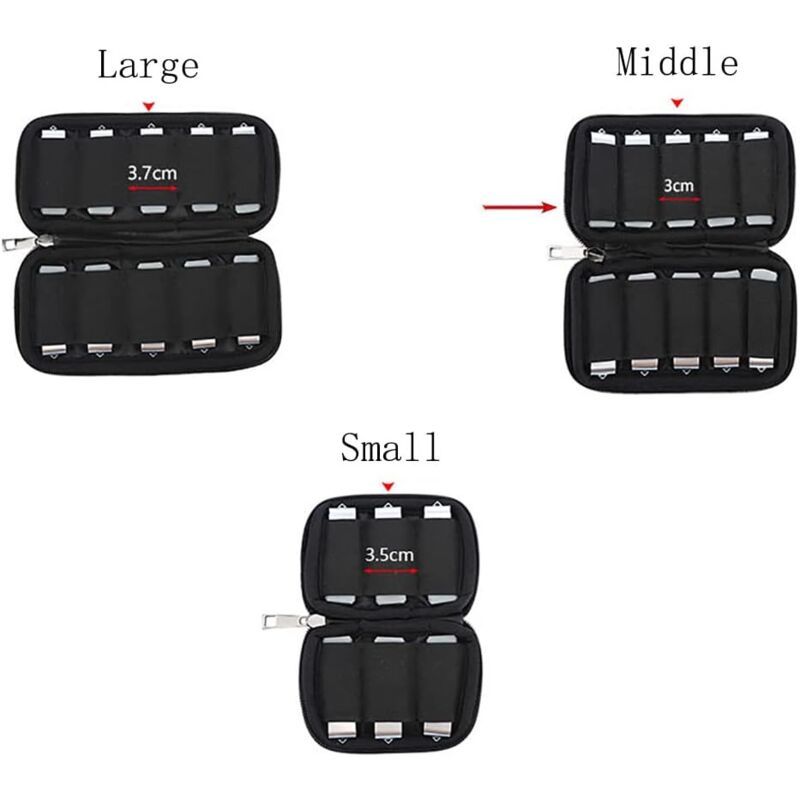 USB Flash Drive and Memory Card Storage Carrying Case V1237-ZY-522-0028
