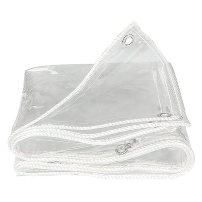Transparent Reinforced Protective Tarpaulin 350g per Square Meter, 2 x 3M V1237-ZY-522-0035